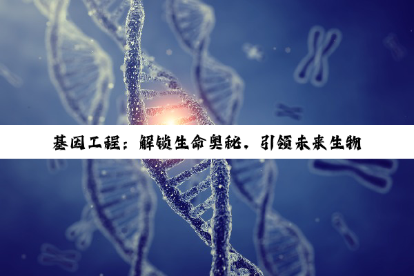 基因工程：解锁生命奥秘，引领未来生物科技革命