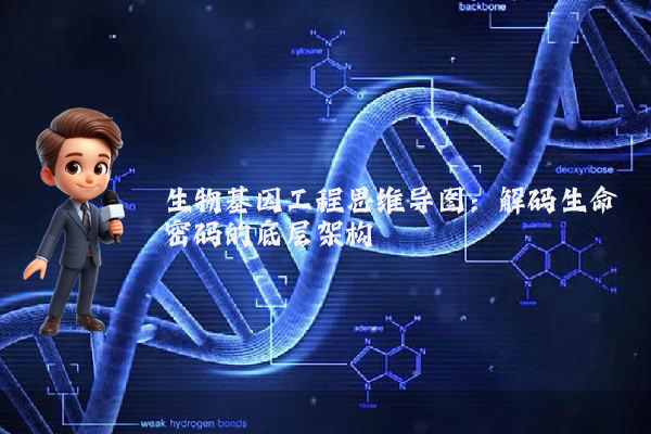 生物基因工程思维导图:解码生命密码的底层架构