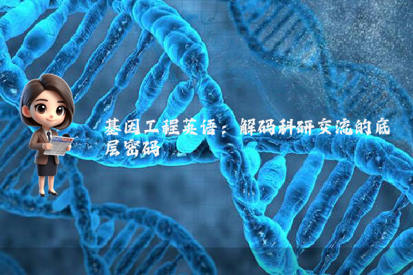 基因工程英语：解码科研交流的底层密码